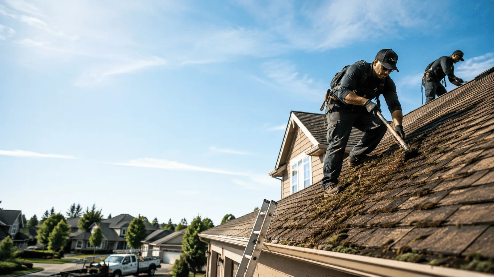 Roof Moss Removal in Coggon, IA near me